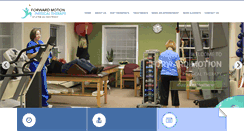 Desktop Screenshot of forwardmotionphysio.com